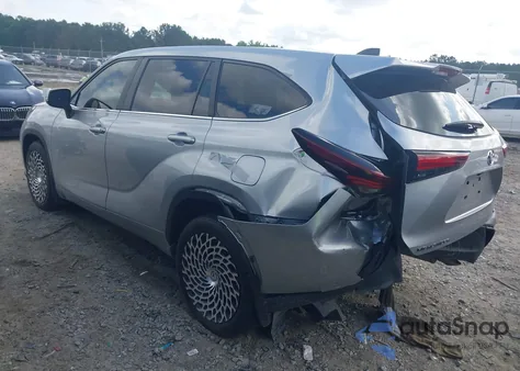 2024 Toyota Highlander Le z USA, uszkodzony, nr VIN 5TDKDRAH8RS531186